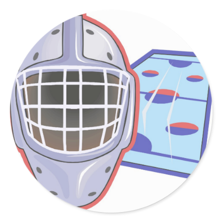 Hockey Helmets Stickers