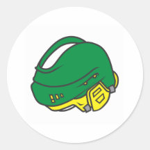 Hockey Helmets Stickers