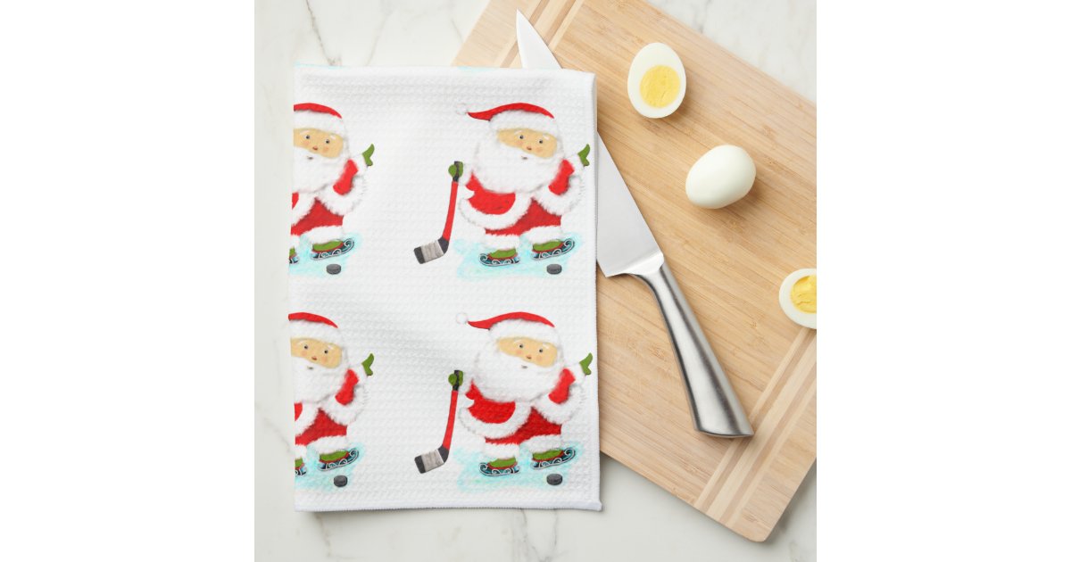 hockey holiday gifts hand towels zazzle hockey holiday gifts hand towels zazzle
