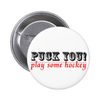 Hockey Humor buttons