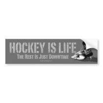 Hockey Is Life bumper stickers