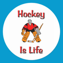 Hockey Is Life stickers