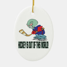 Hockey Is Out Of This World Christmas Ornament