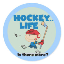 Hockey is There More T-shirts and Gifts Sticker