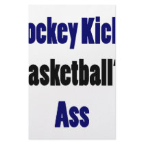 Hockey Kicks Basketball's Ass stationery