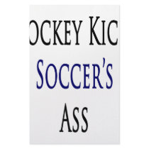 Hockey Kicks Soccer's Ass stationery