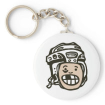 Hockey Kid Keychain