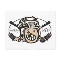 Hockey Kid Post Cards