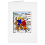 Hockey Kids Greeting Cards