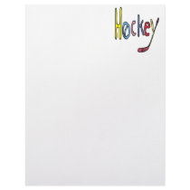Hockey Letterhead