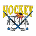 Hockey Logo embroidered shirts
