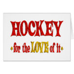 Hockey Love Greeting Cards