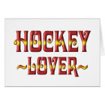 HOCKEY LOVER CARD