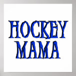 Hockey Mama Blue T-shirts and Gifts Poster