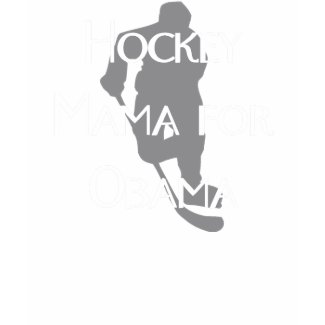Hockey Mama for Obama Dark Shirt shirt
