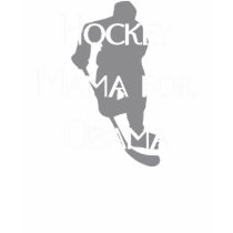 Hockey Mama for Obama Dark Shirt by ObamaRama Hockey Mama for Obama Dark Shirt