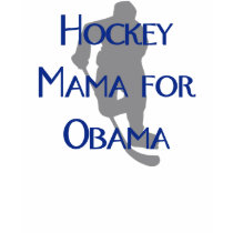 Hockey Mama for Obama t-shirts