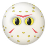 Hockey Mask Smiley Face Stickers