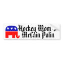 Hockey Mom 4 McCain Palin bumper stickers by palinmccain2008 Hockey Mom 4 McCain Palin bumper stickers