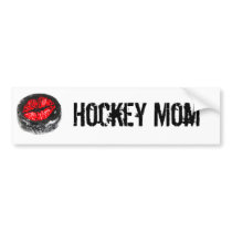 Hockey Mom Bumper Sticker bumper stickers