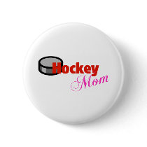 Hockey Mom Button by hockeymom73 Hockey Mom Button