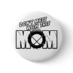 Hockey Mom buttons