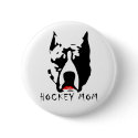 Hockey Mom buttons