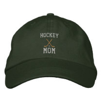 Hockey Mom Embroidered Hat embroidered hats