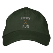 Hockey Mom Embroidered Hat
