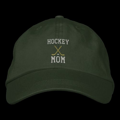 Hockey Mom Embroidered Hat