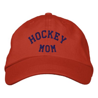 Hockey Mom Embroidered Hat Hockey Mom Embroidered Hat