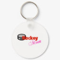 Hockey Mom Keychain