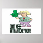 Hockey Mom Poster
