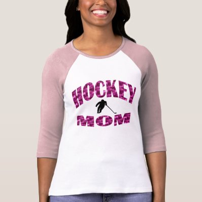 Hockey Mom Tee Shirt