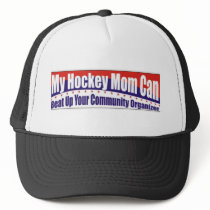 Hockey Mom vs. Community Organizer Mesh Hat