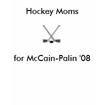 Hockey Moms for McCain-Palin '08 t-shirts