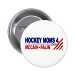 Hockey Moms for McCain Palin Buttons