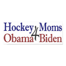 Hockey Moms for Obama Biden posters