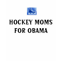 HOCKEY MOMS FOR OBAMA t-shirts
