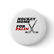 Hockey moms for palin pin