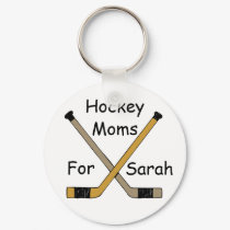 Hockey Moms for Sarah Keychain