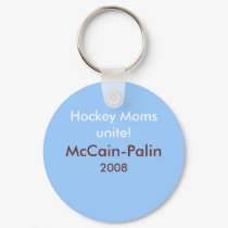 Hockey Moms unite! McCain-Palin '08 Keychain