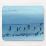 Hockey on Lake Monona Mouse Mats