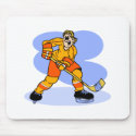 Hockey Orange Player