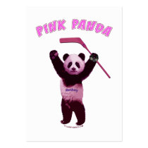Hockey Pink Panda Bear