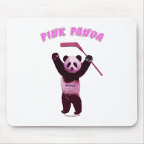 Hockey Pink Panda Bear