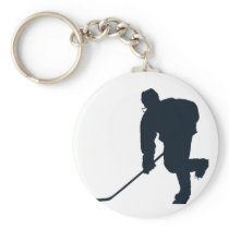 Hockey_Player[1] Key Chains