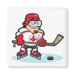 Hockey Player - Canada magnets