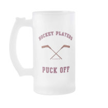 Hockey Players Puck Off Coffee Mug