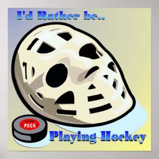 Hockey Poster print